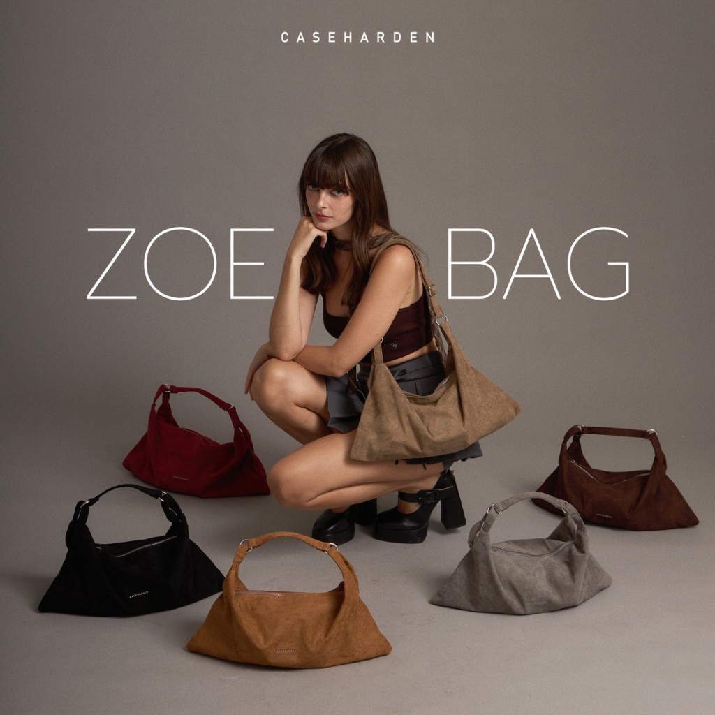 [มีส่งทันที] Caseharden Zoe Bag กระเป๋าสะพายหนังกลับ สายสะพาย 2 เส้น