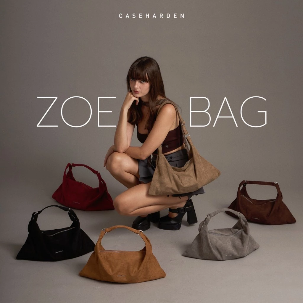 [มีส่งทันที] Caseharden Zoe Bag กระเป๋าสะพายหนังกลับ สายสะพาย 2 เส้น