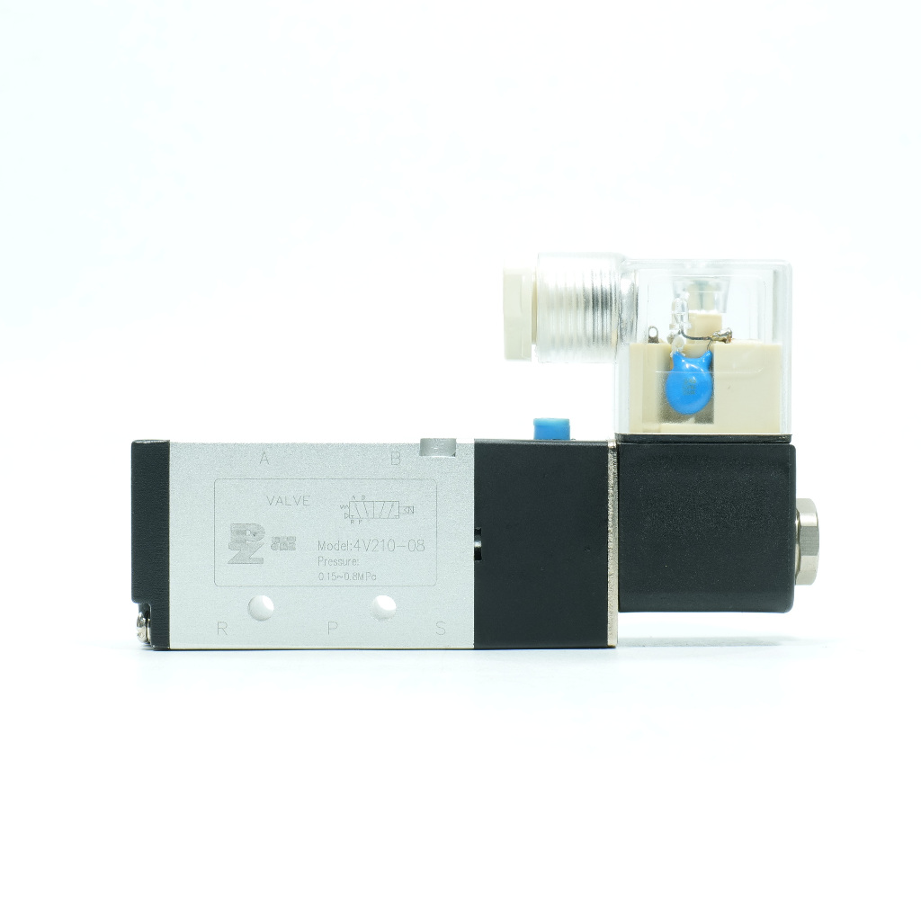 4V210-08 Pneumatic Solenoid Valve 4V210-08-AC110V โซลินอยด์วาล์ว 4V210-08 110VAC