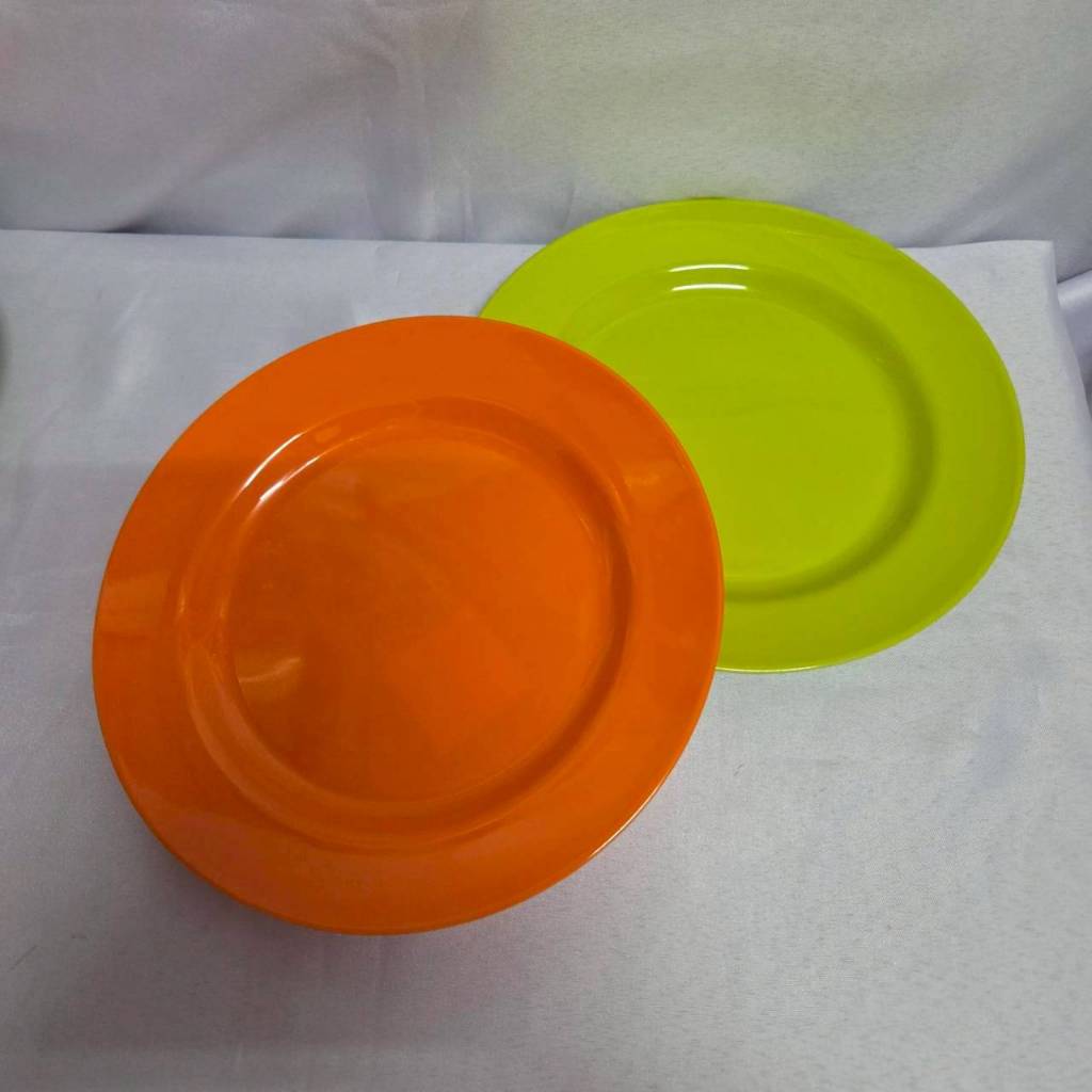 จานตื้นเมลามีน 9 นิ้ว เบอร์ P6049-9 siam bestware