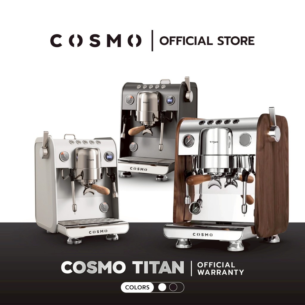 เครื่องชงกาแฟ COSMO TITAN หัวชงขนาดมาตรฐาน 58 MM.