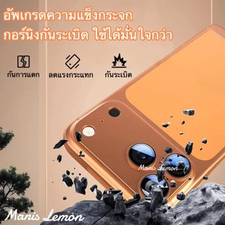 Manis Lemon Armor for iPhone 17 16 15 14 13 Pro Max Plus Air การป้องกันเลนส์โลหะ ฟิล์มกล้อง เลนส์กล้อง สำหรับ ไอโฟน