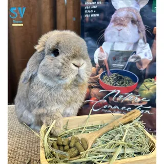 Hope arharn natureconnection 1 kg อาหารกระต่าย โฮ๊ปอาร์ฮาล เนเจอร์คอนเนกชั่น สูตรทานได้ทุกวัยทุกสายพันธ์