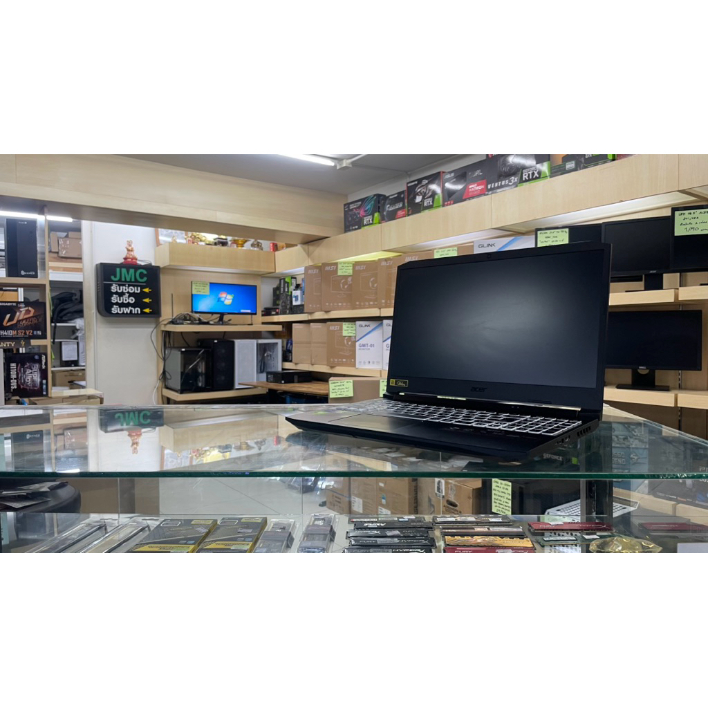 โน๊ตบุ๊ค ACER NITRO CORE i7 การ์ดจอ 3050 มือสอง