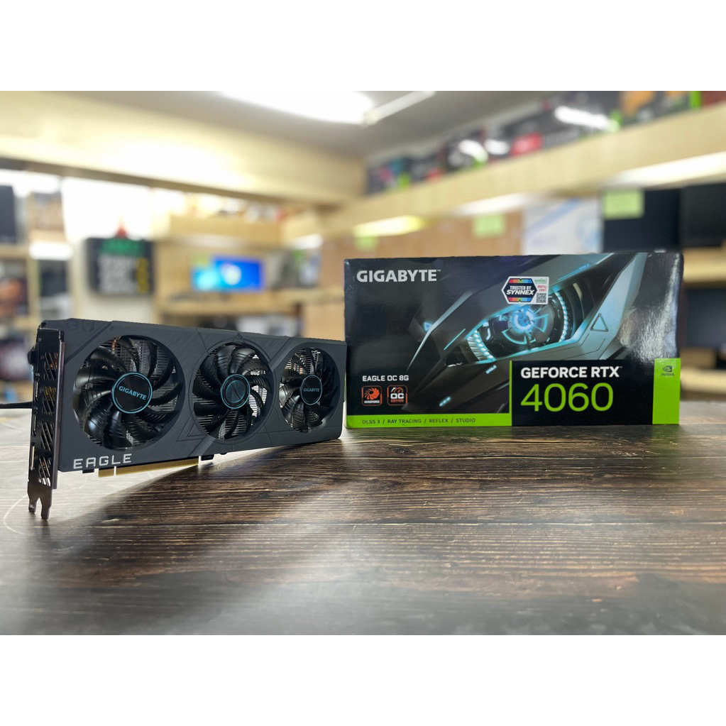 การ์ดจอ RTX 4060 8 GB GIGABYTE EAGLE มือสอง