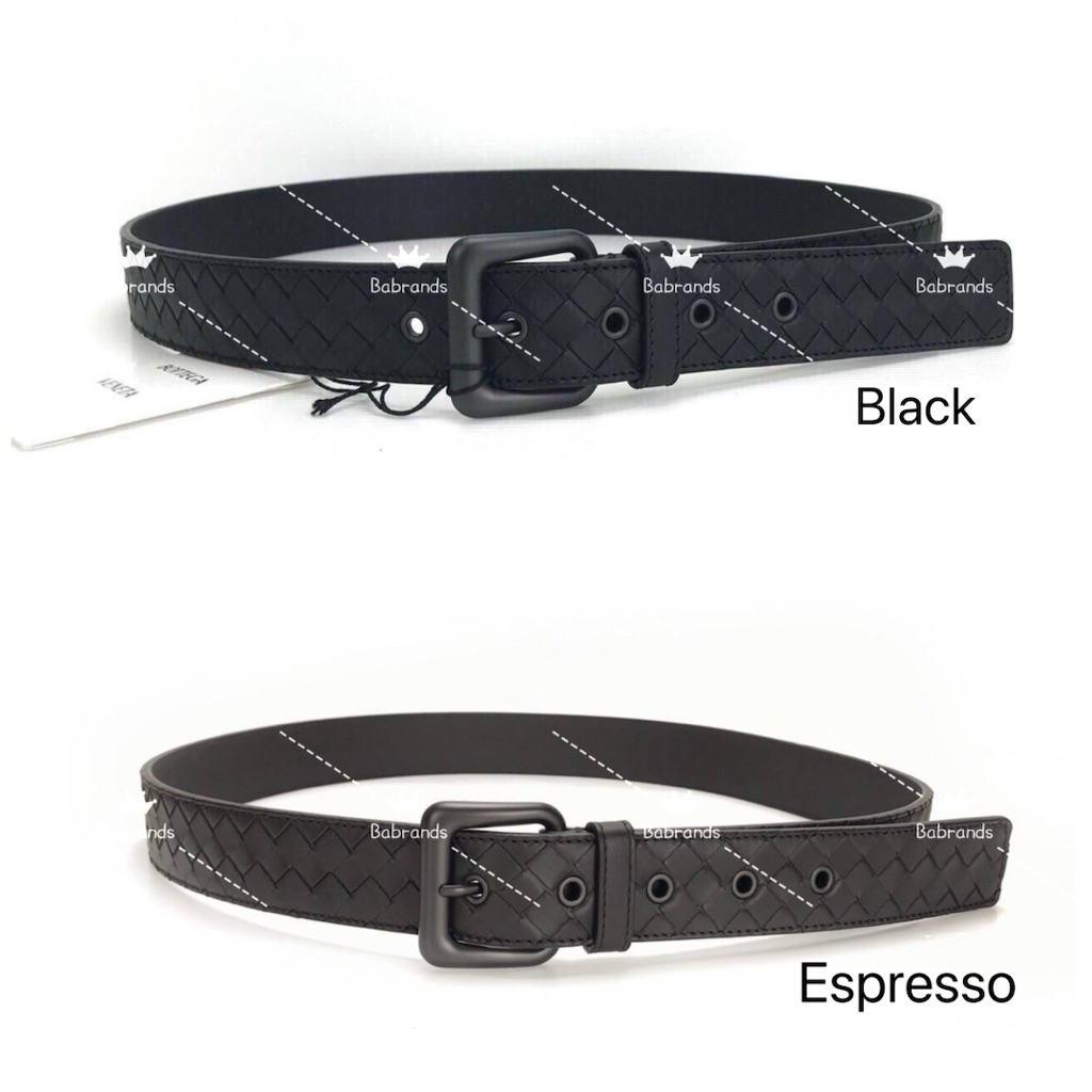 🔥พร้อมส่ง🔥เข็มขัด New bottega veneta belt 3.5 cm ของแท้ ราคาถูกสุด 💯💯💯