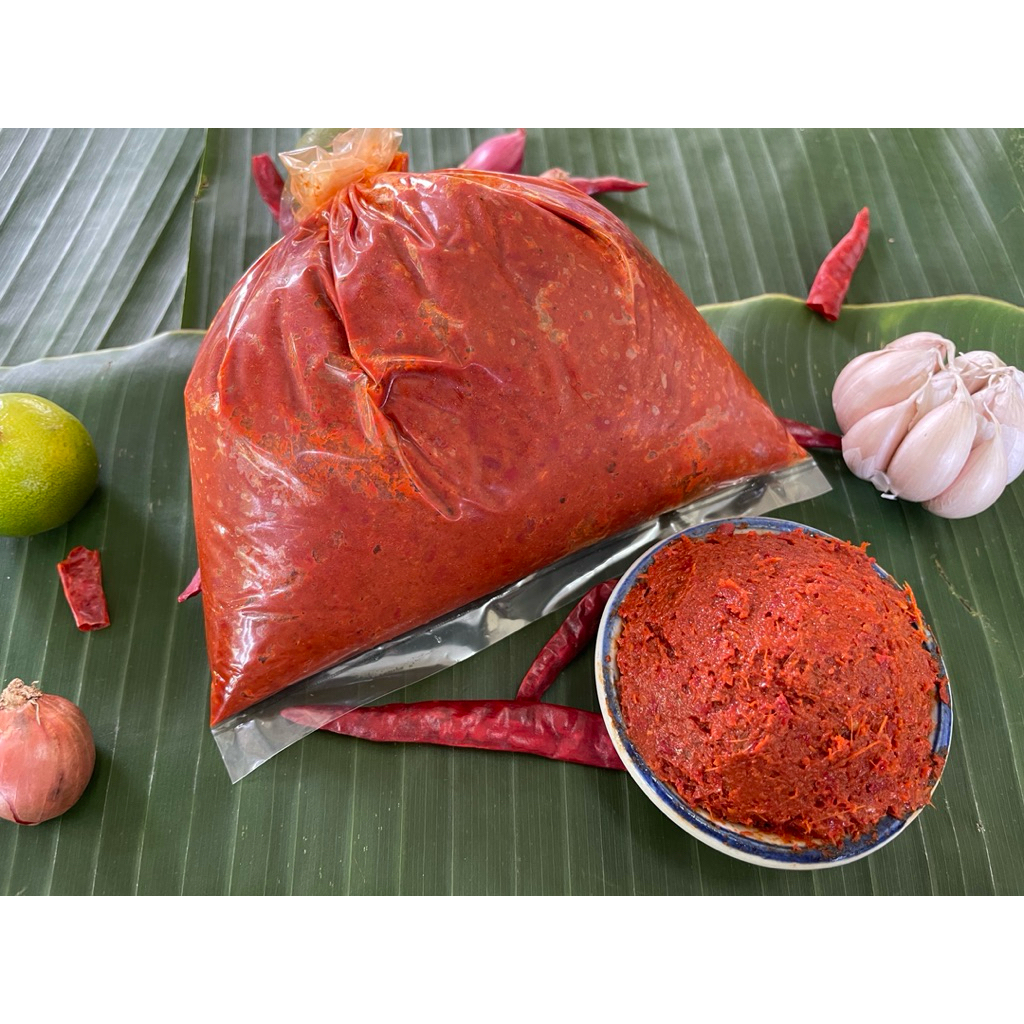 น้ำพริกแกงกะทิ 500 กรัม สูตรจันทบุรี