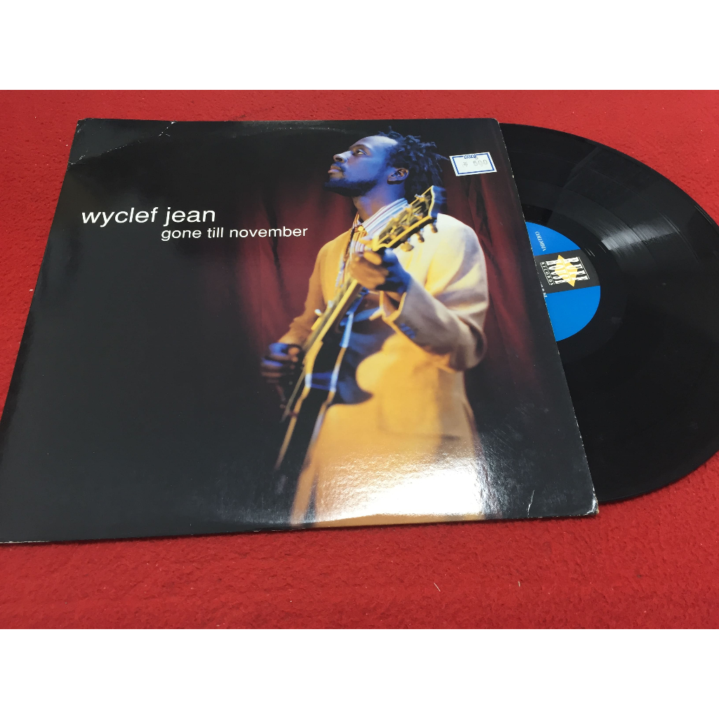 Gone till November -  Wyclef Jean  ขนาด 12 นิ้ว LP B282