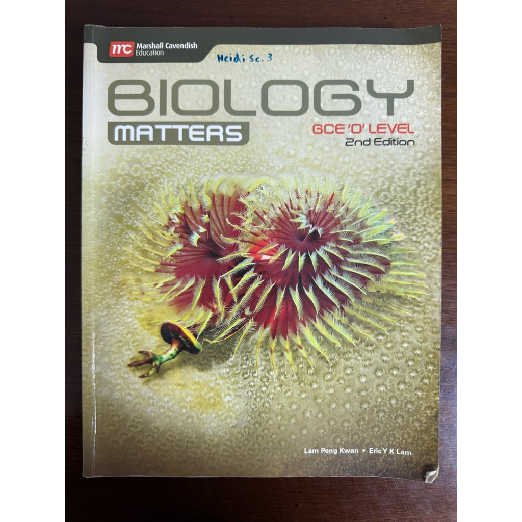 หนังสือภาษาอังกฤษ Textbook Biology Matters O-Level มือสอง