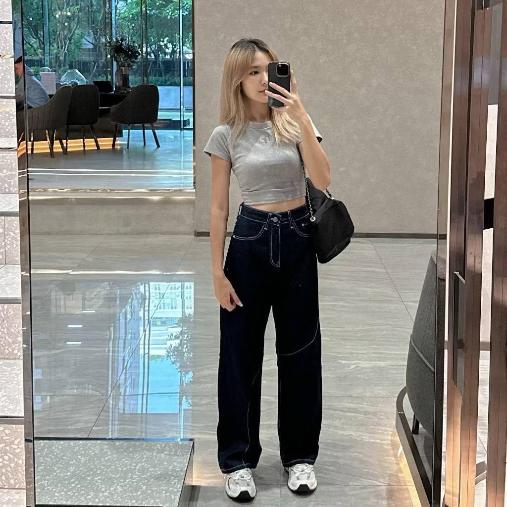 nicharis signature jeans size M ส่งต่อ