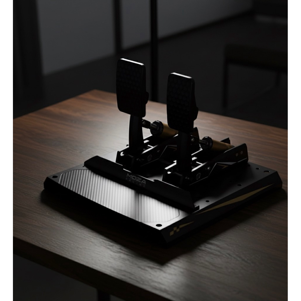 MOZA CRP2 Load Cell Pedals แป้นเหยียบ Loadcell 200KG เบรก Load-Cell คันเร่ง คลัตช์ Sim Racing