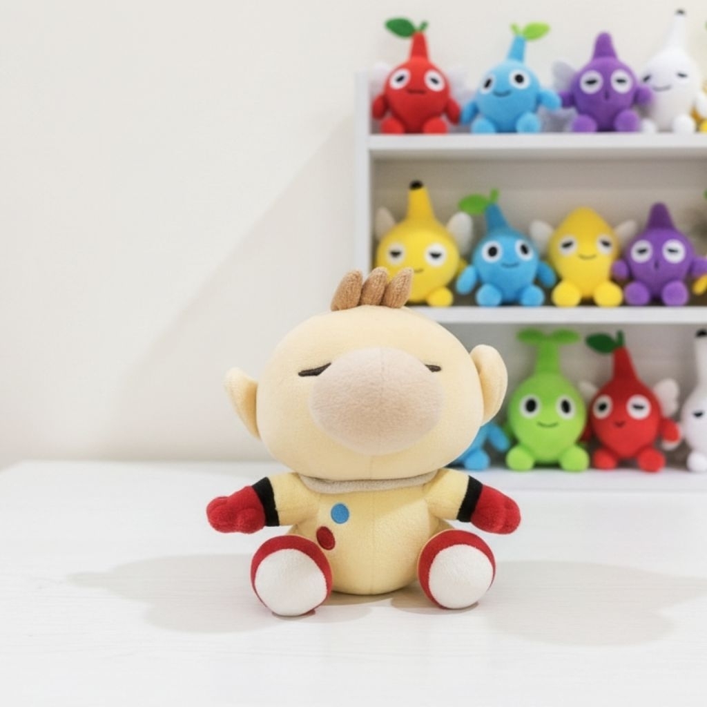 ตุ๊กตาพิคมิน Pikmin ALL STAR COLLECTION Olimar Plush Toy Sanei Nintendo Japan