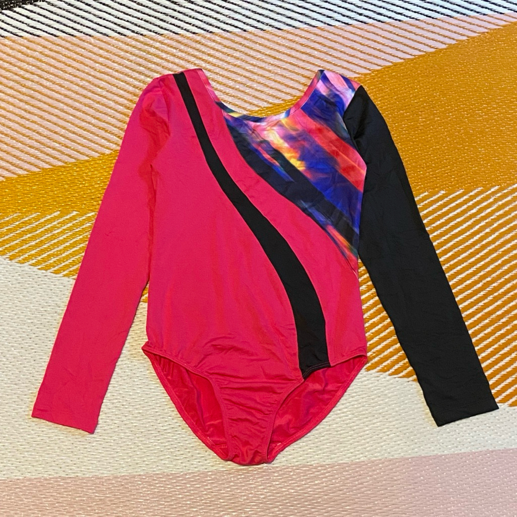 ชุดยิมนาสติกเด็ก Gymnastics Leotard แบรนดฺ์ Danskin Size 7-8Y