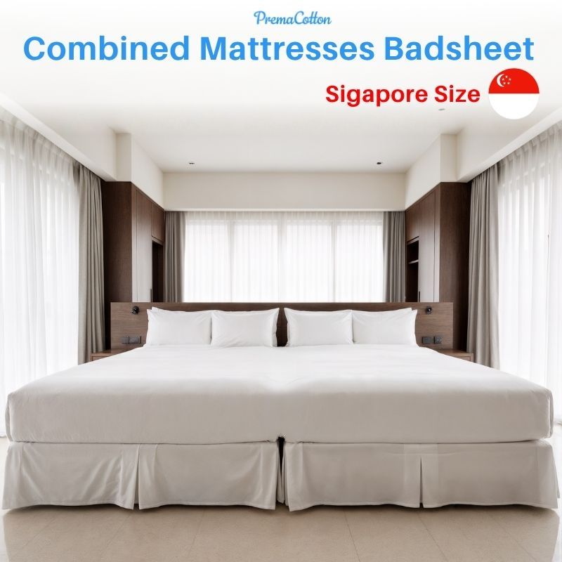 MildMate | PremaCotton 100% Co-Sleeping Bedsheet for Combined Mattress |OEKO-TEX Certified|Singapore