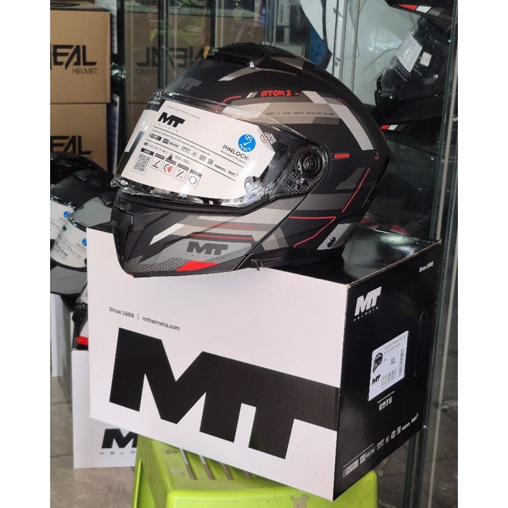 🔥MT ATOM 2 SV หมวกกันน็อคยกคาง ลายใหม่🔥