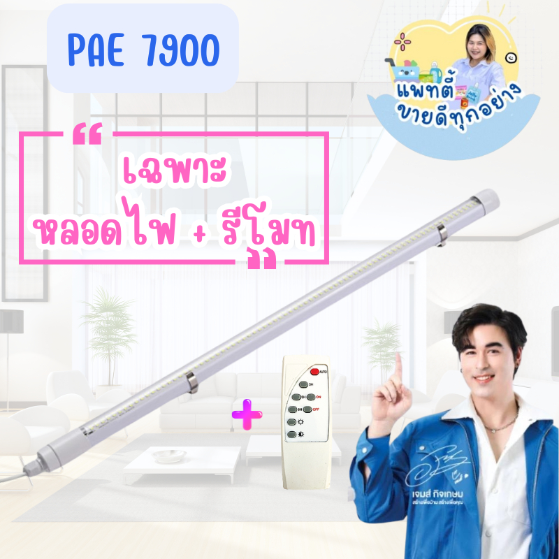 หลอดไฟนีออน หลอดไฟโซล่าเซลล์ รุ่น PAE7900 ไฟสว่าง ใช้งานสะดวก ไฟแต่งบ้าน ไฟแต่งสวน - รูปที่ 4