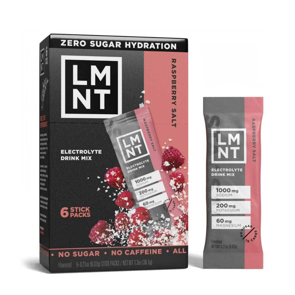 LMNT Zero Sugar Electrolyte Drink Mix - 6 Sticks Pack
