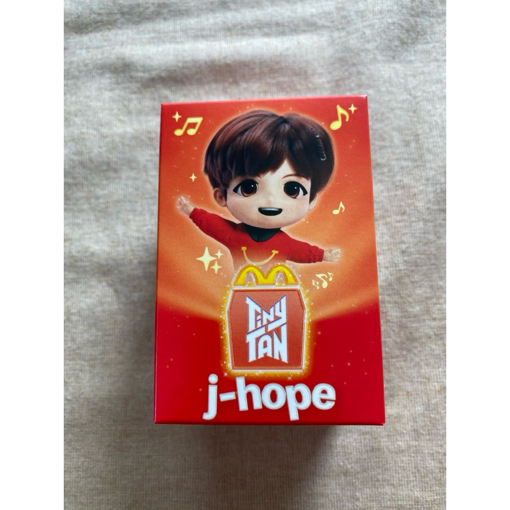 ของเล่น แม็คโดนัล mc donald                                 bts   tiny tan j hope