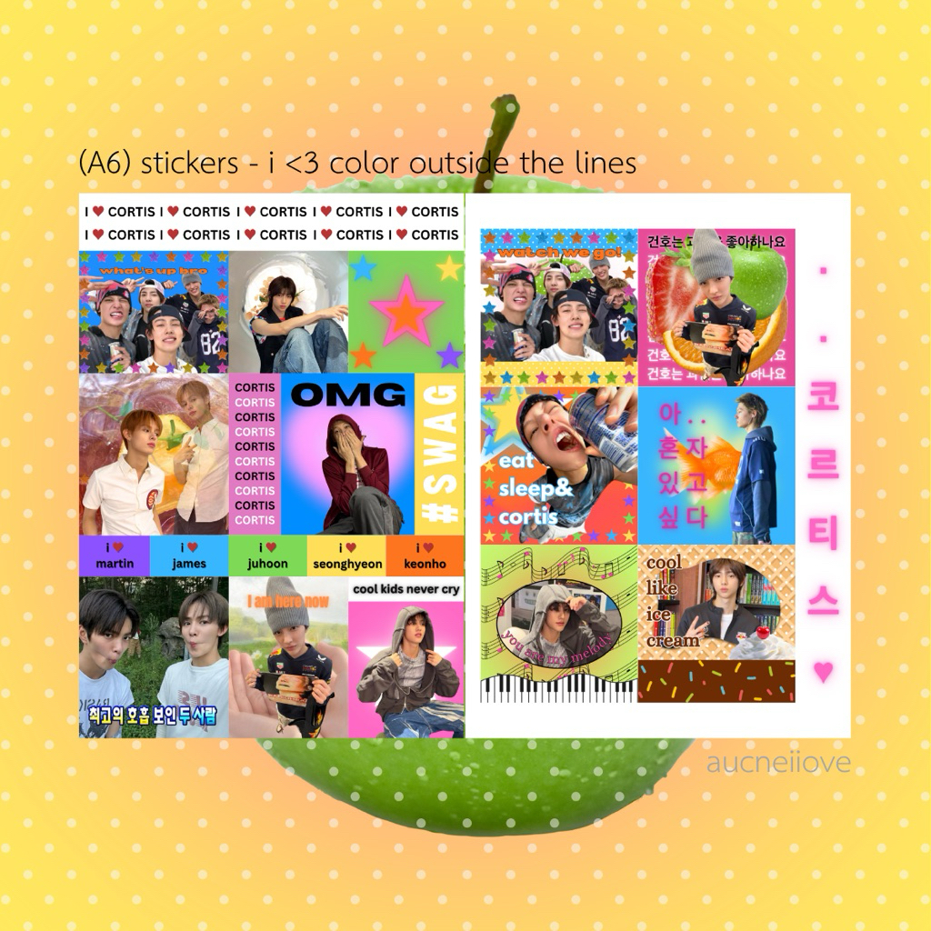 cute cortis stickers