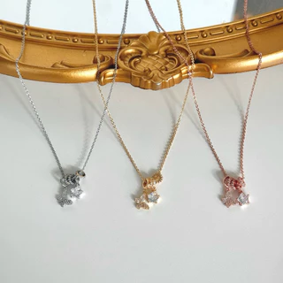 Socrush.bkk | FAIRY BLINK necklace🧚🏻‍♀️✨ | SN-002 | สร้อยคอ จี้ดาว จี้ผีเสื้อ