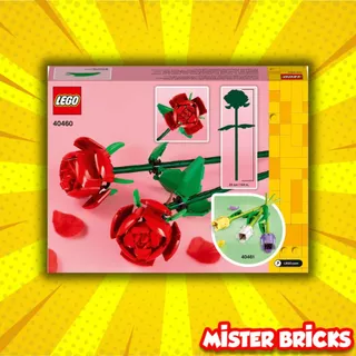 LEGO 40460 Roses ดอกกุหลาบเลโก้ | ของขวัญวาเลนไทน์ วันแม่ โรแมนติก สุดประทับใจ