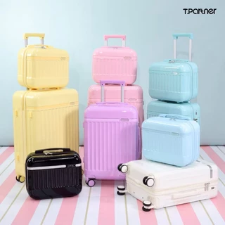[ประกัน1ปี] Tpartner แท้ กระเป๋าเดินทางล้อลาก Melody สีสุดน่ารัก วัสดุ PC+ABS ผิวเงาสวย แข็งแรง เบา