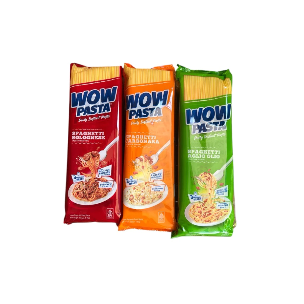สปาเก็ตตี้ สำเร็จรูป wow spageti ยกลัง 48ห่อ