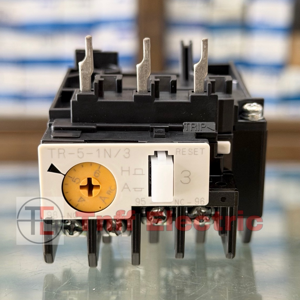 Fuji Electric TR-5-1N/3 โอเวอร์โหลด รีเลย์ มีหลายช่วงกระแสให้เลือก