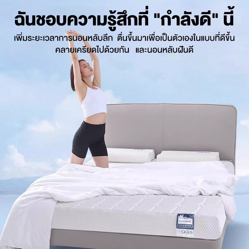 ที่นอนสปริง สัมผัสนุ่มเด้ง ระบายความร้อนได้ดี แข็งแรงทนทานนอนสบาย รองรับสรีระร่างกาย รูปที่ 8