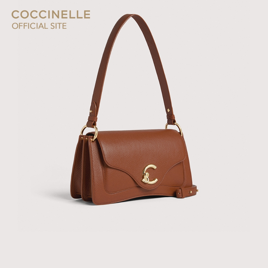 COCCINELLE حقيبة كتف C-ME — بني كونياك — صورة 2
