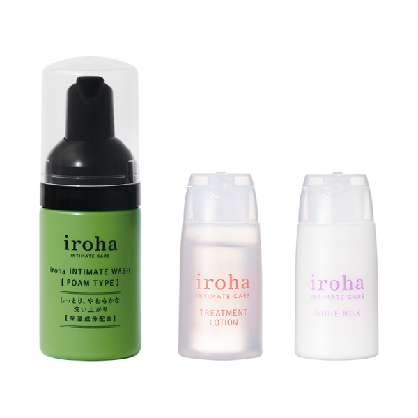 iroha Intimate Care Trial Set/ชุดทดลองดูแลจุดซ่อนเร้น/3-Step Japanese Skincare/Gentle pH Formula