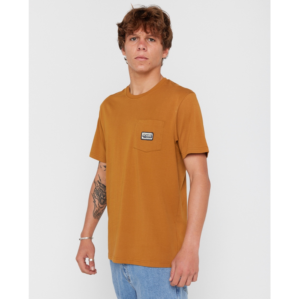 RIPCURL เสื้อยืดผู้ชาย 0TLMTE SPORTLINE BADGE SS TEE 2025-S1