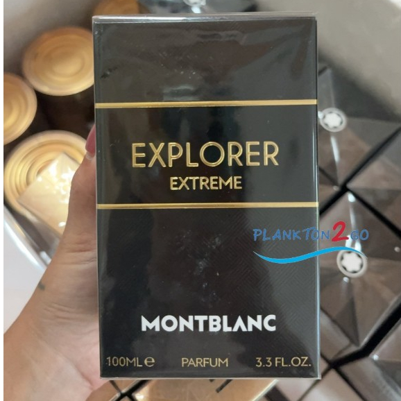 ร้านเฮีย น้ำหอมผู้ชาย MONTBLANC Explorer Extreme Parfum 100 มล กล่องซีล