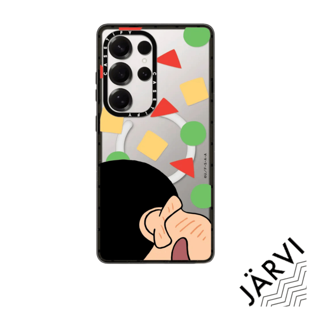 [ส่งด่วน/พร้อมส่ง] CASETiFY | Crayon Shinchan Face Case - Shy [Crayon Shinchan] #For iPhone Samsung 