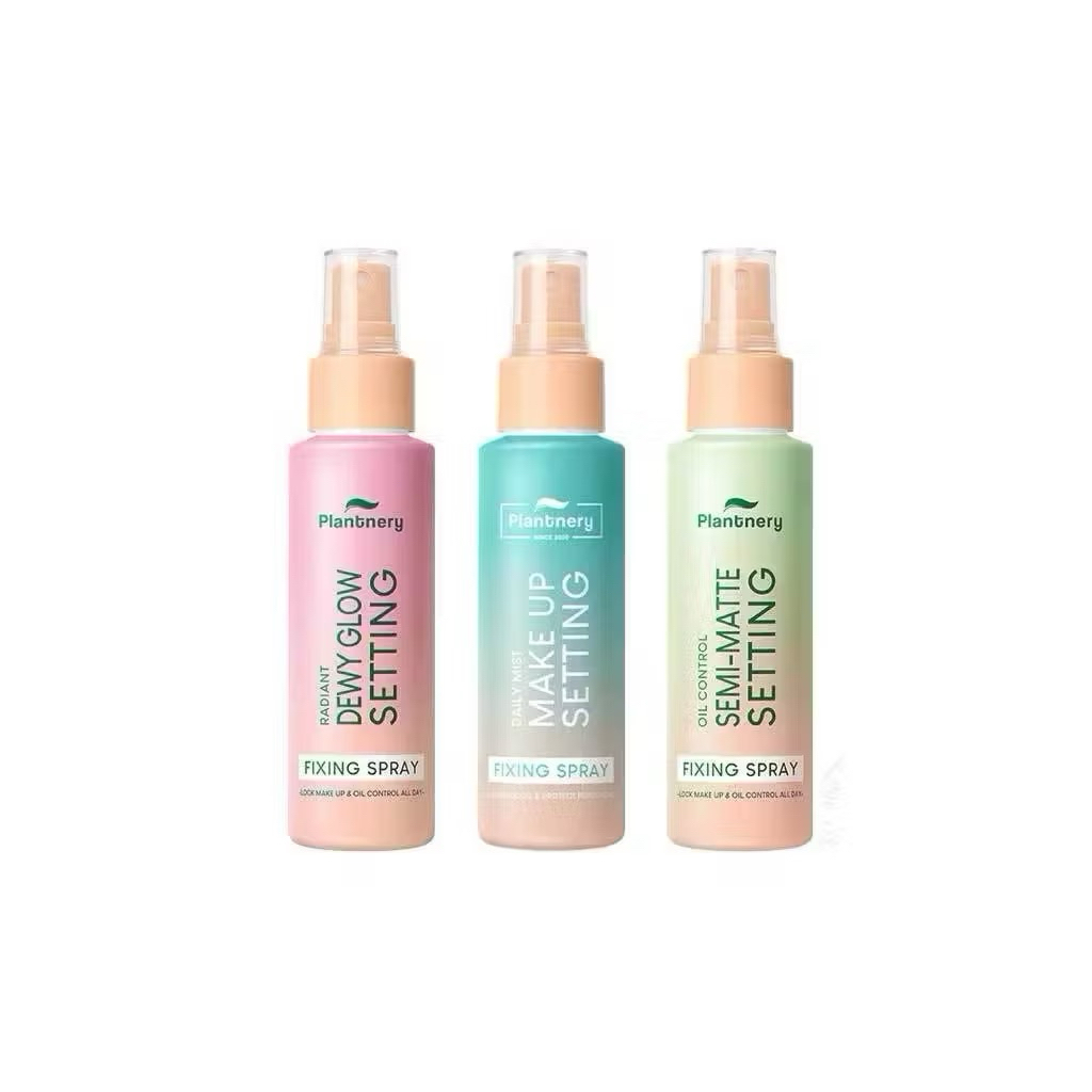 Plantnery Daily Setting Mist Fixing Spray 60ml แพลนท์เนอรี่ เซ็ทติ้ง มิสท์ สเปรย์ ล็อคหน้าเป๊ะ ขนาด 60 มล.