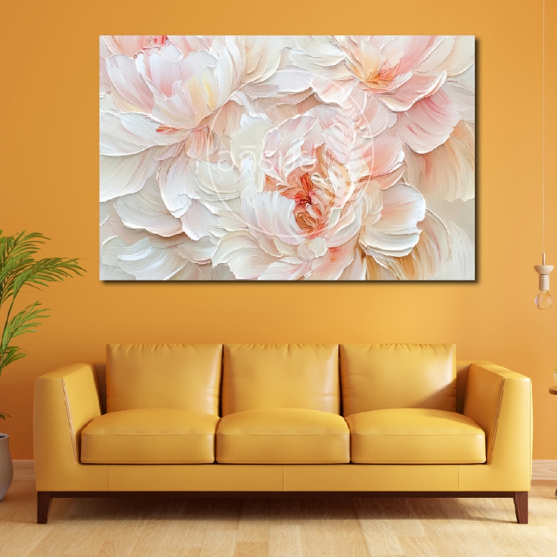 Flora Vintage V3-ภาพแต่งบ้านกรอบลอย ภาพพิมพ์แคนวาสขึงเฟรมไม้ - รูปที่ 3