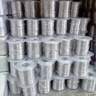 ลวดอลูมิเนียม ม้วนละ 50 เมตร ติดแท็ก งานติดตั้งสายอินเตอร์เนตของ Ais แบบให้เลือก