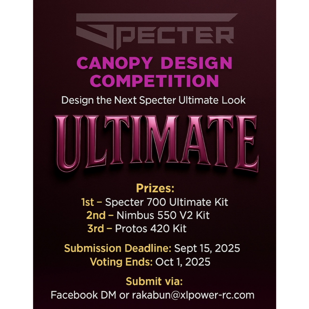 XLPOWER Specter ultimate 2 blades kit XL70V2K06