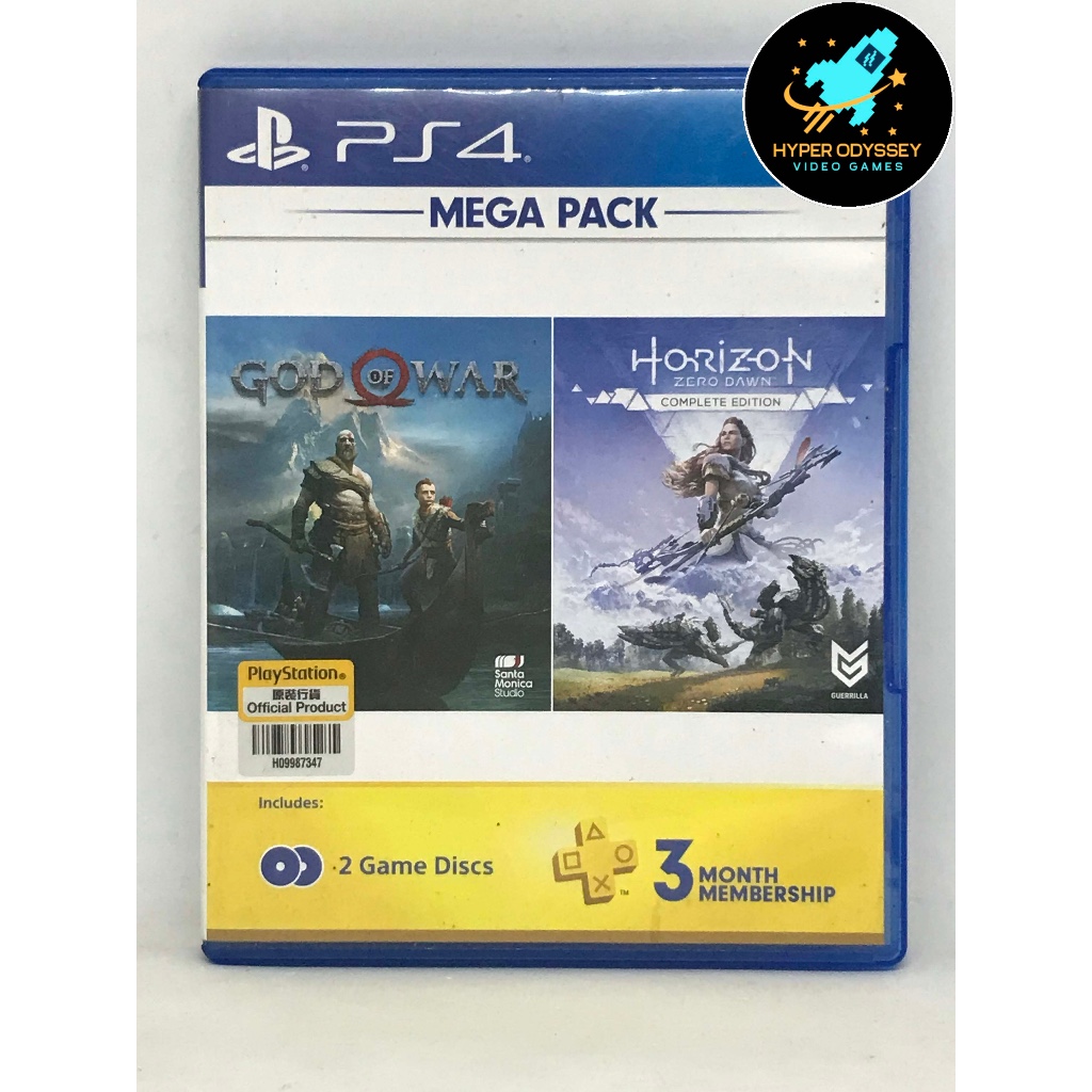 [PS4/มือ2] Mega pack Over Horizon ไม่มี god of war สินค้าพร้อมส่ง