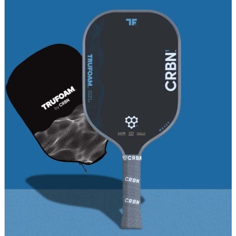 CRBN TruFoam Waves/Pickleball Paddle ไม้พิคเคิลบอล *แถมซองไม้*
