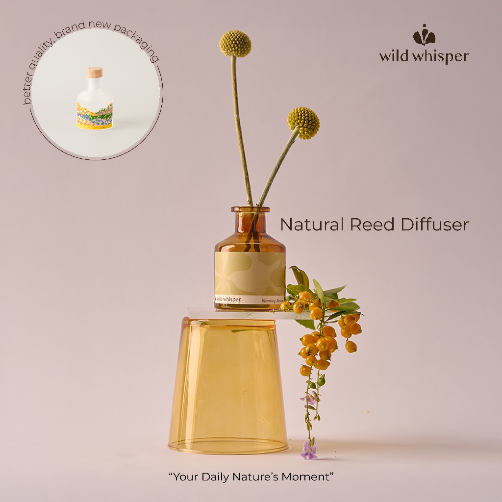 wild whisper | Natural Reed Diffuser | ก้านไม้หอมปรับอากาศ ขนาด 50 มล.