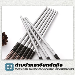 ชุดแปรงวาดภาพอะคริลิค ชุดพู่กันสีน้ำ 24 ชิ้น สีน้ำมัน สีน้ำ และกูอาช พร้อมผ้าห่อ พู่กัน