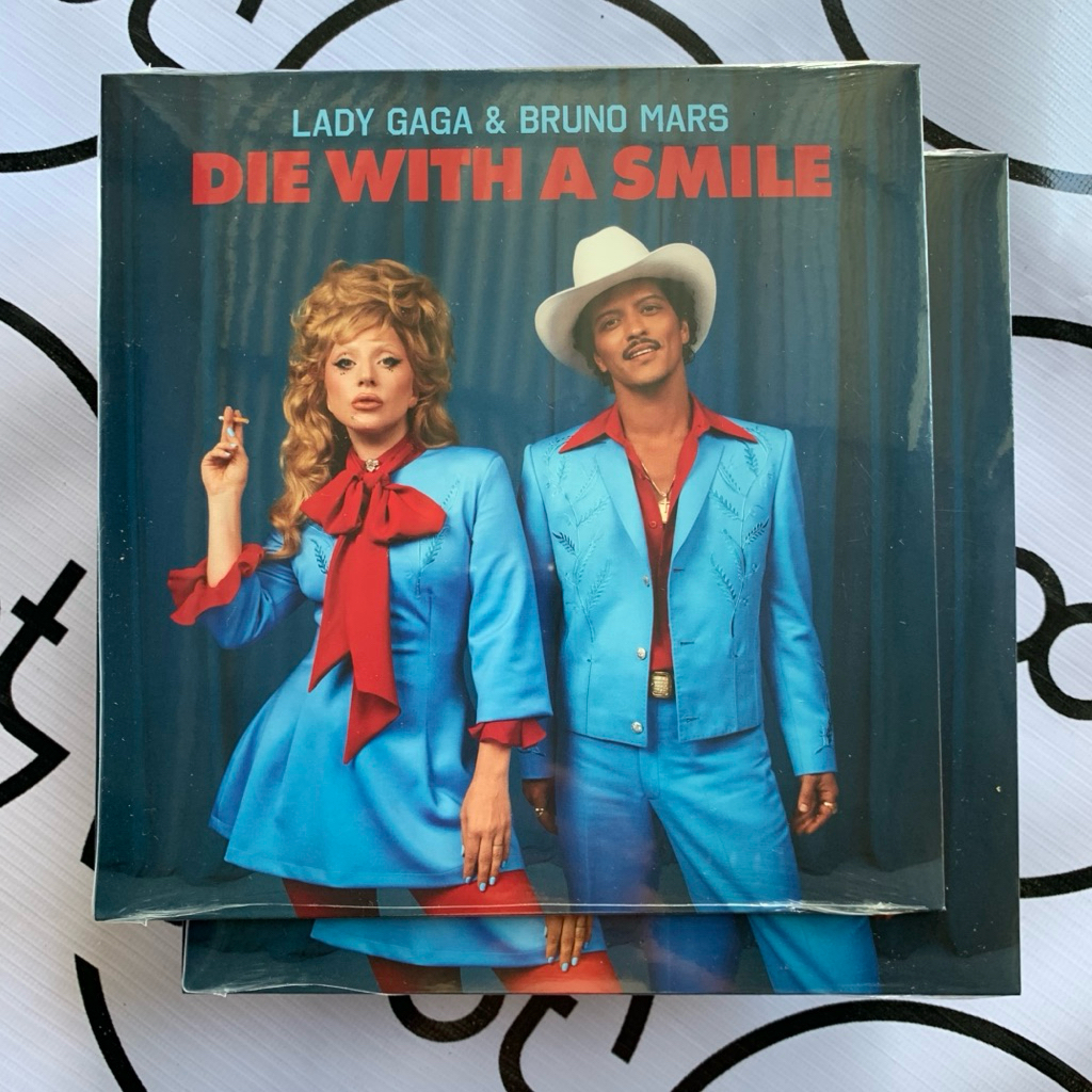 แผ่นเสียง Die With A Smile - GAGA & BRUNO MARS 7 inch VINYL