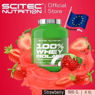 SCITEC NUTRITION Whey Isolate 1816g ( เวย์โปรตีน สูตรลีน คุมหิว เพิ่มกล้ามเนื้อ)