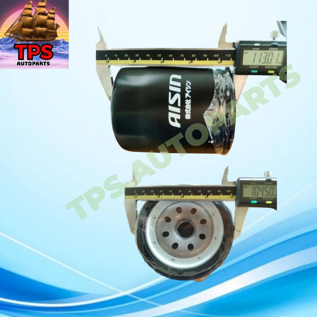 อีซูซุ มังกรทอง ISUZU TFR KB กรองเครื่อง กรองน้ำมันเครื่อง AISIN 4007 แท้ 4JA1 4JB1T KBZ ทีเอฟอาร์ - รูปที่ 2