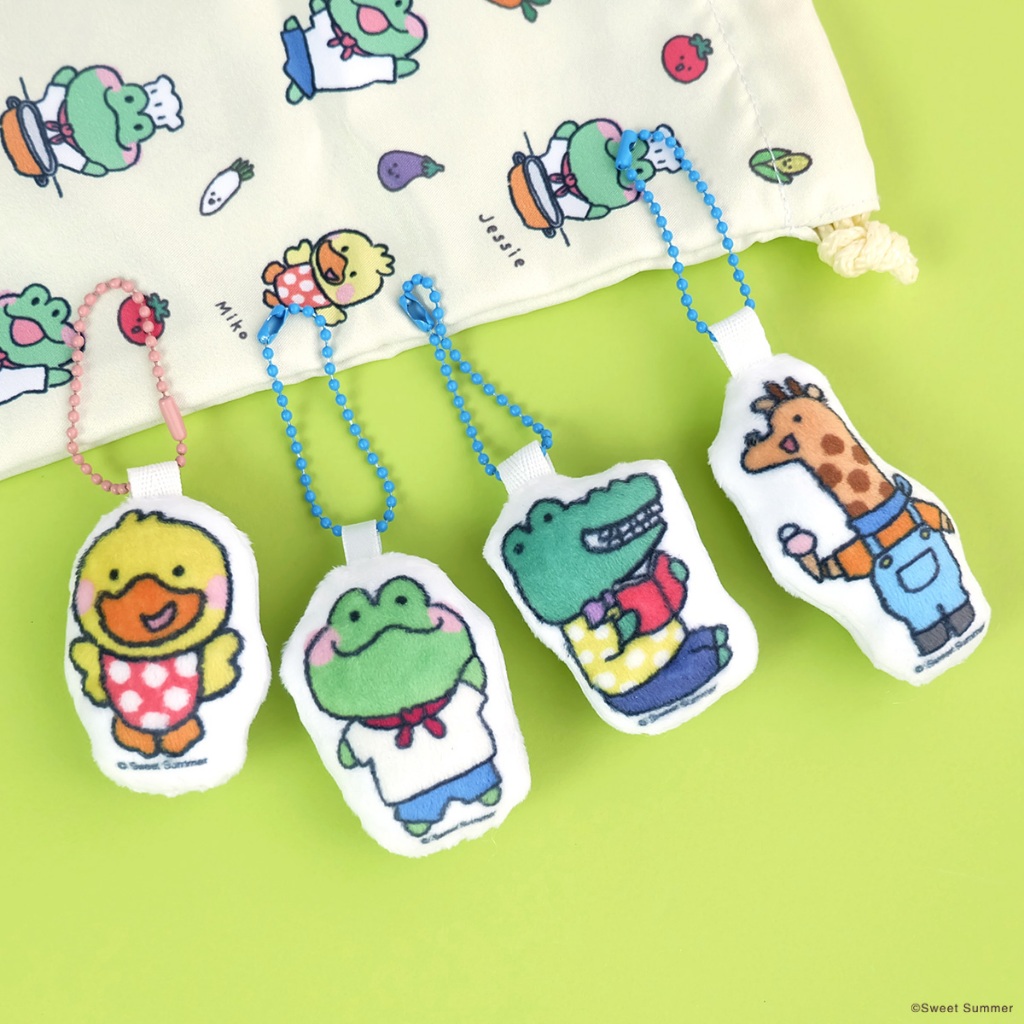 พวงกุญแจตุ๊กตาเจสซี่ ฟร็อก Jessie Frog : มี 4 แบบ