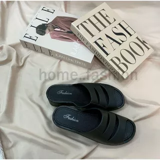 home..fashion รองเท้าแตะส้นตึก เสริมส้น สวมใส่สบาย พื้นนิ่ม มีให้เลือก 3 สี พร้อมส่งในไทย S-233