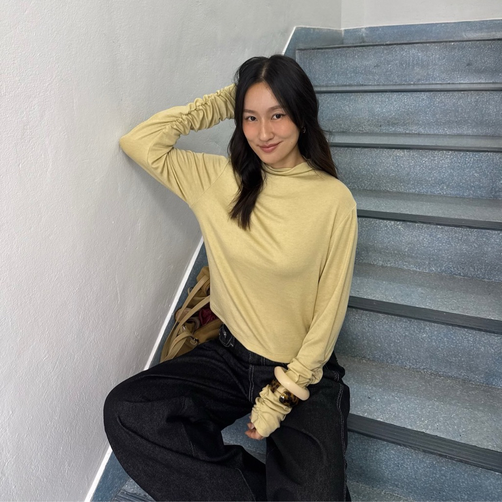 109 knockknock - MUSTARD TOP