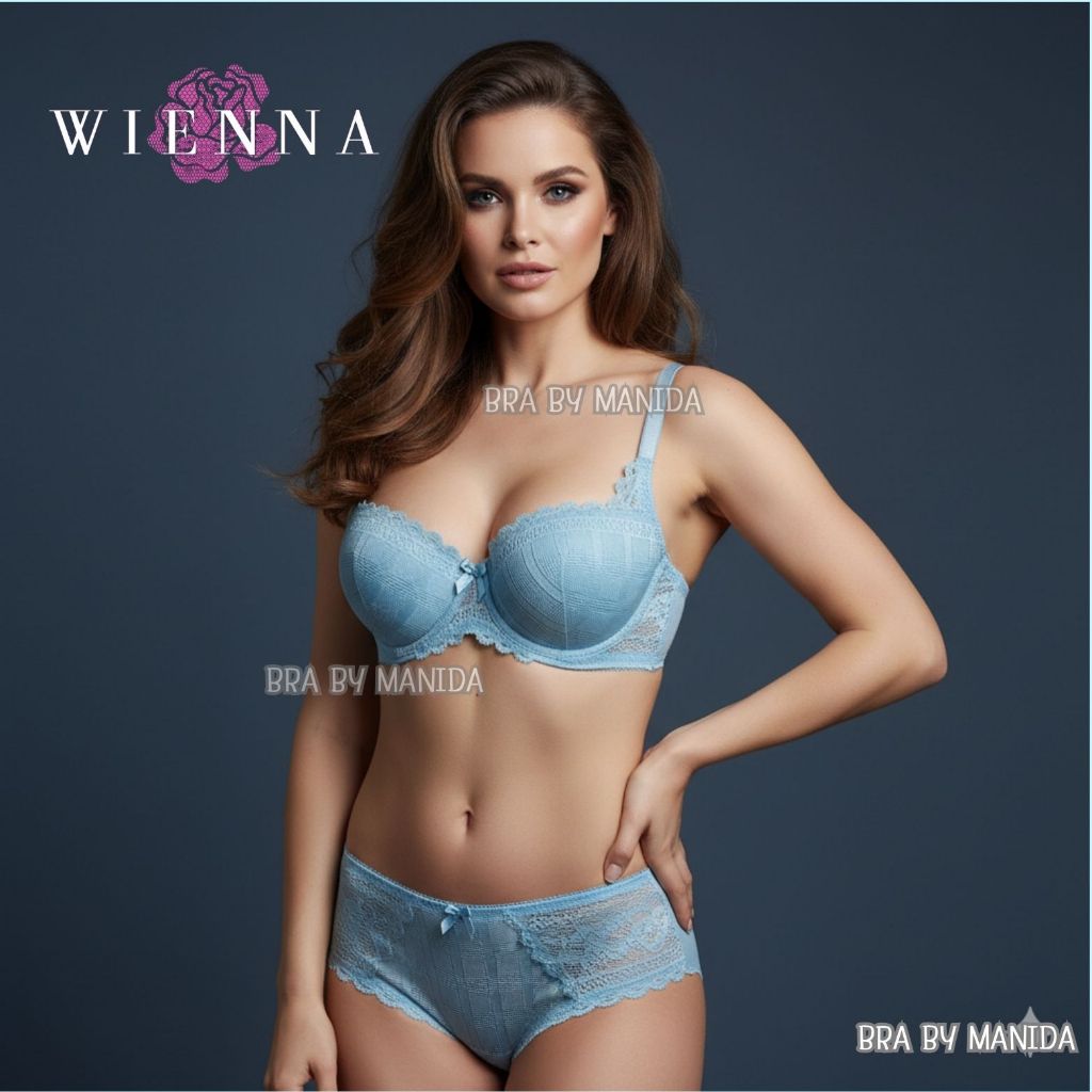**สินค้าใหม่ แท้ *** WIENNA - DBP 0230 เสื้อชั้นใน 3/4 Cup โครงอ่อน ฟองน้ำบาง ราคาปกติ 990.-