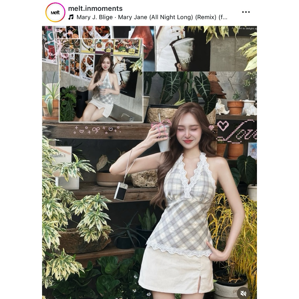 Melt.inmoment คล้องคอ ใส่1ครั้ง S